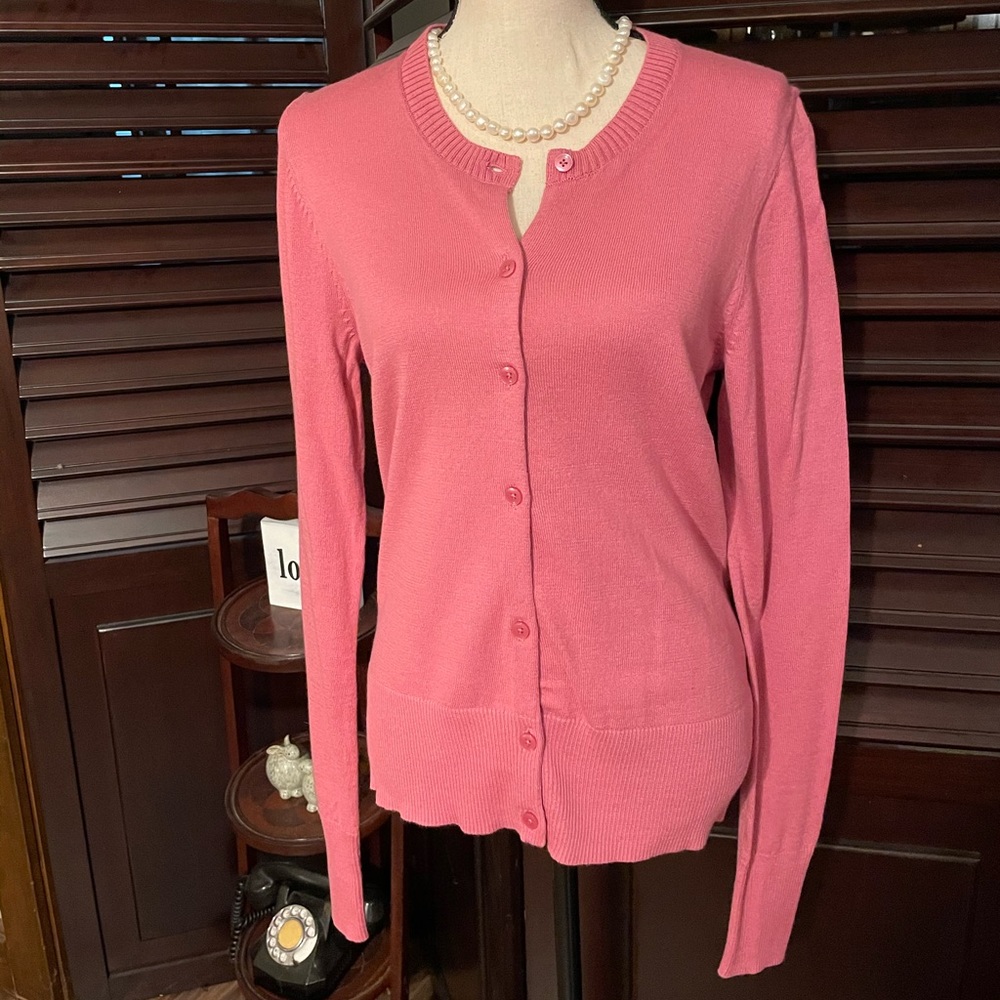 GAP cardigan, pink. Size: Medium, Tall NWT